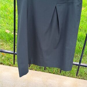 Brooks Brothers Dark Green Pencil Wool Skirt